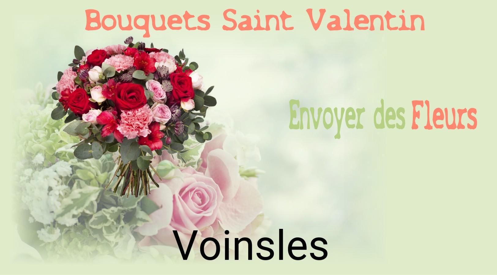 Roses de Saint-Valentin livrées à Voinsles